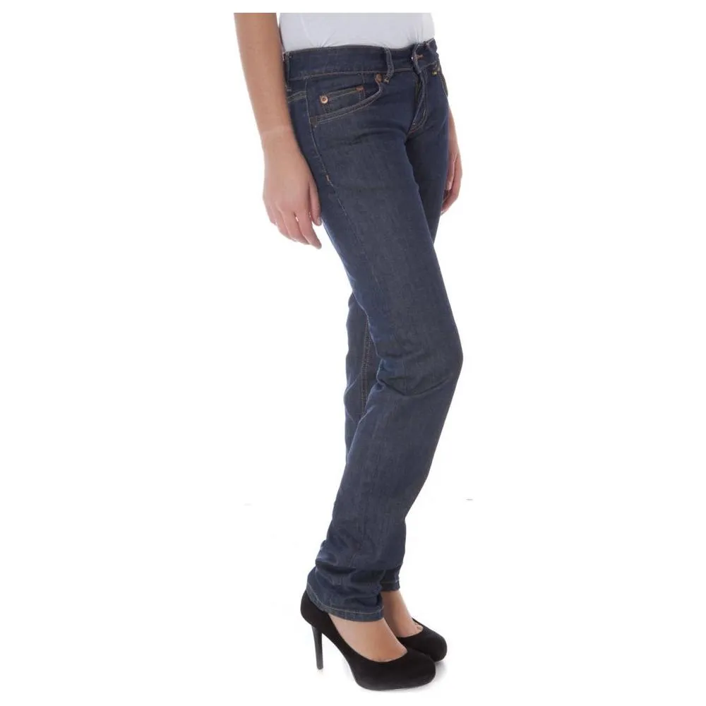 Phard Blue Cotton Jeans & Pant