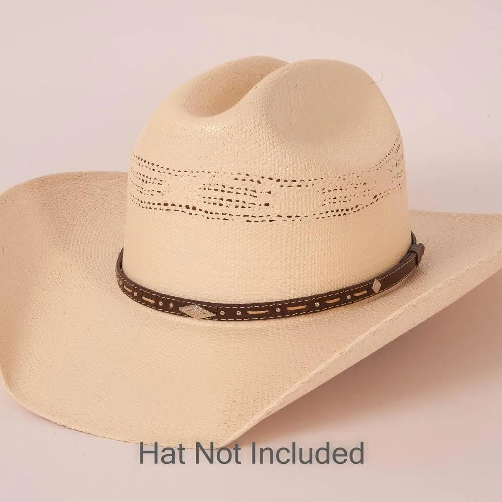 Piney | Leather Cowboy Hat Band