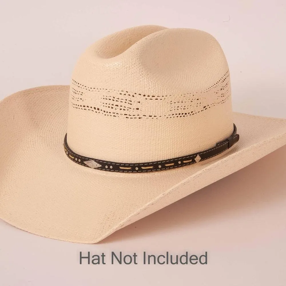 Piney | Leather Cowboy Hat Band