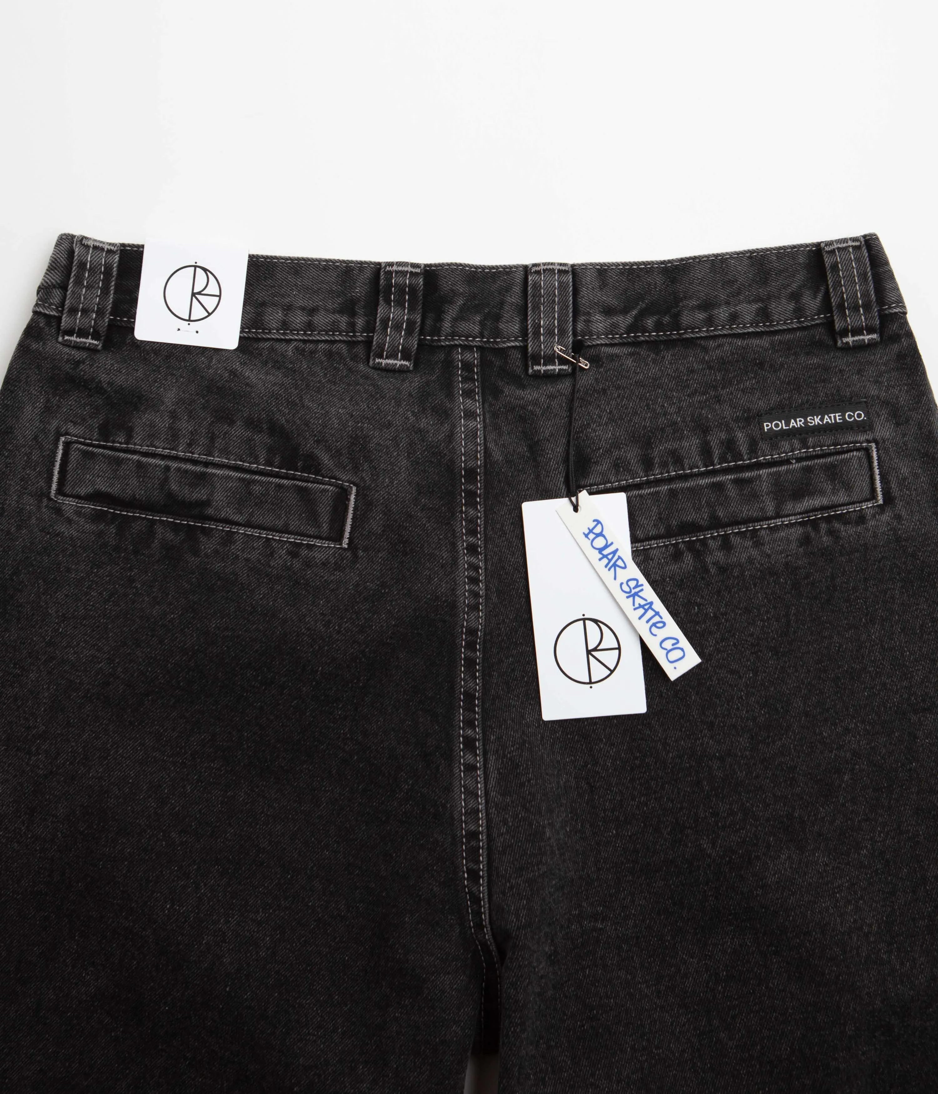 Polar Grund Chinos - Silver Black