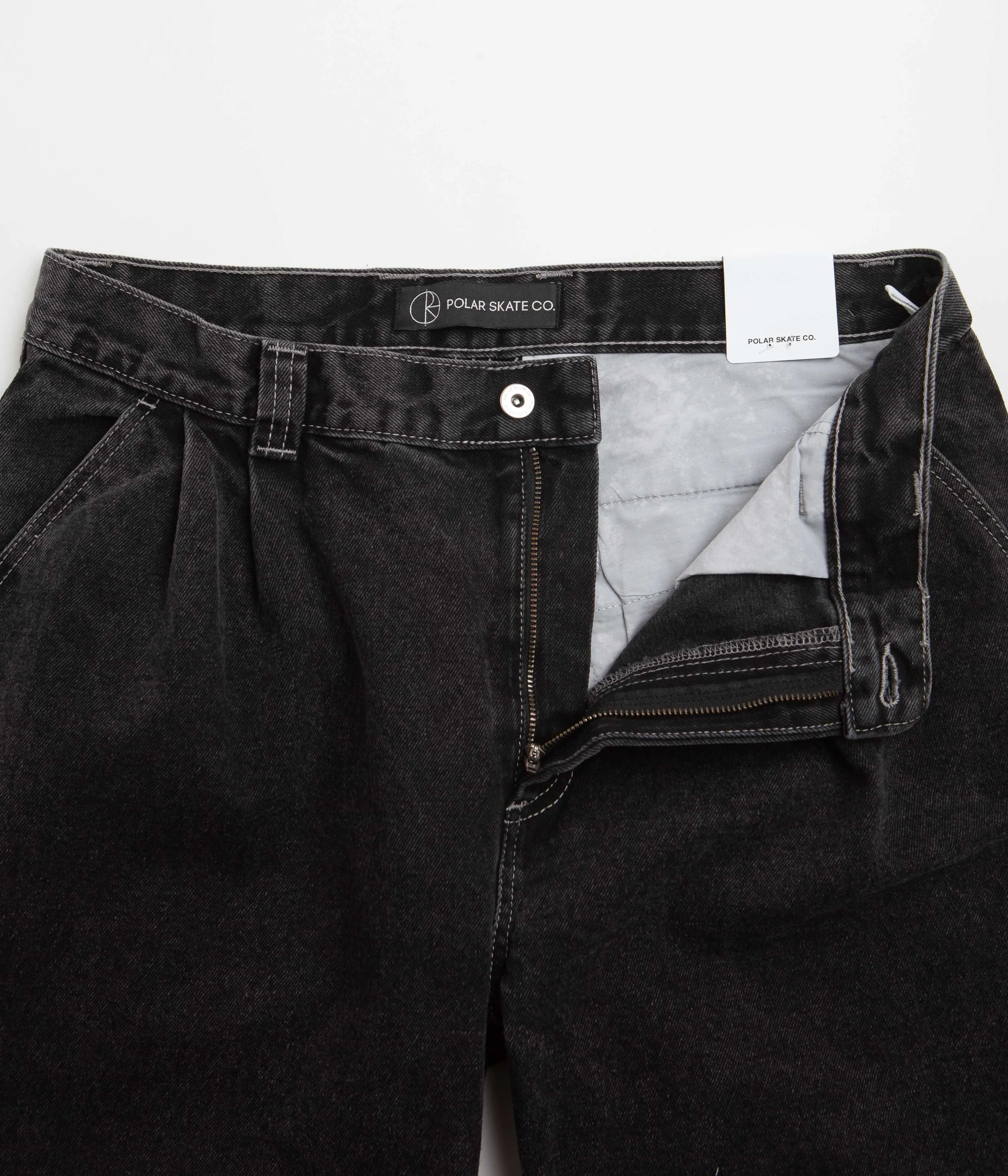 Polar Grund Chinos - Silver Black