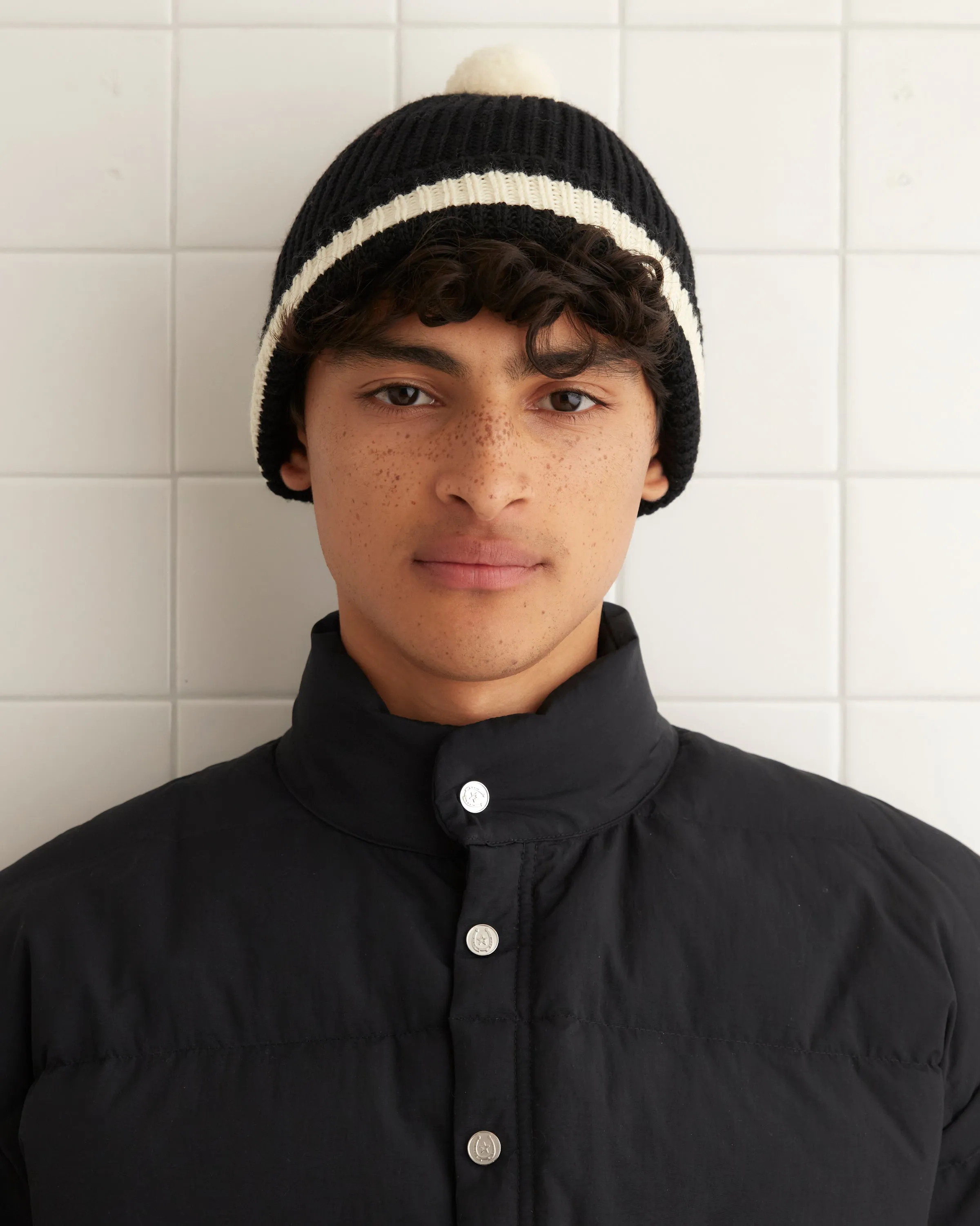 Pom Hat - Black