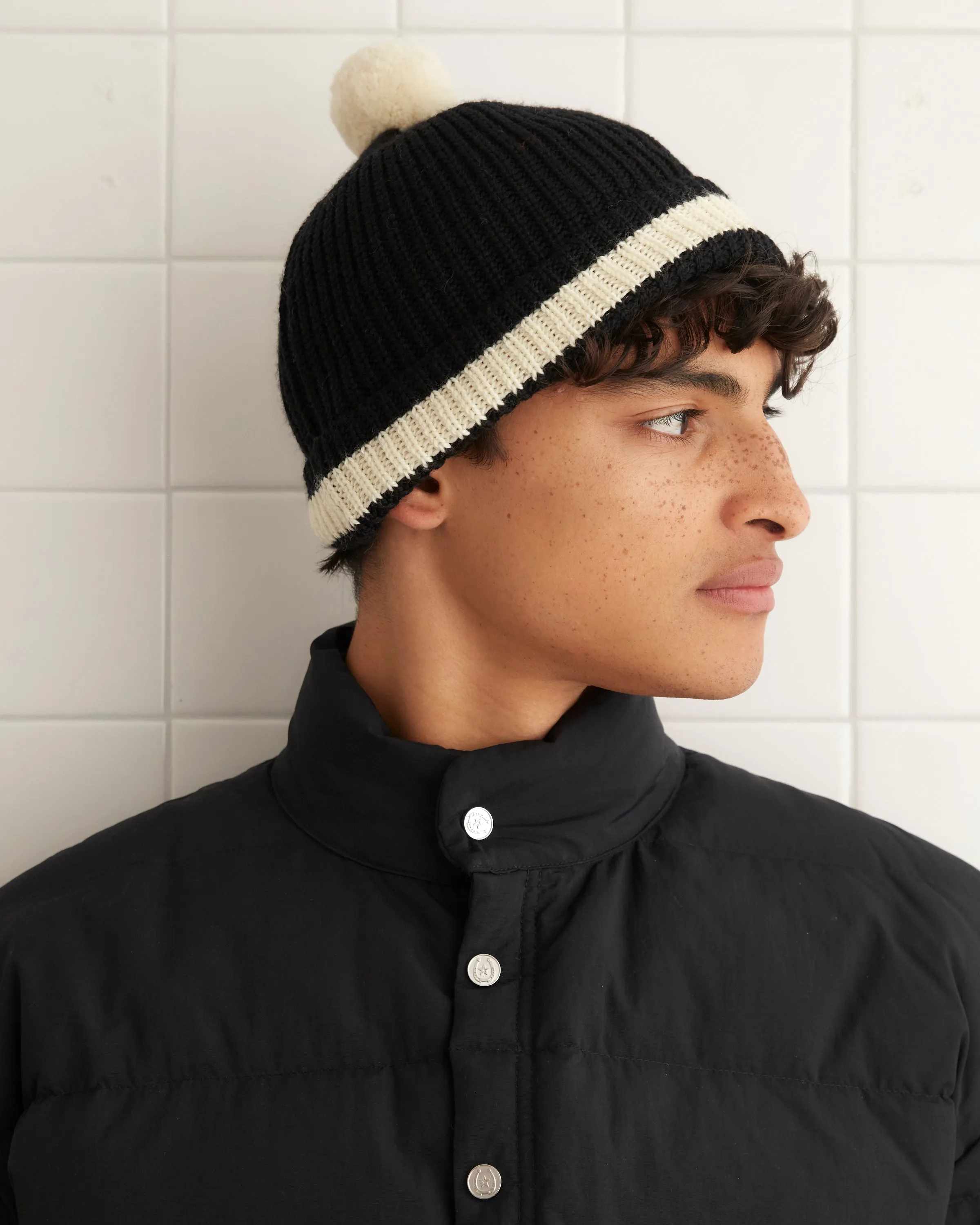 Pom Hat - Black