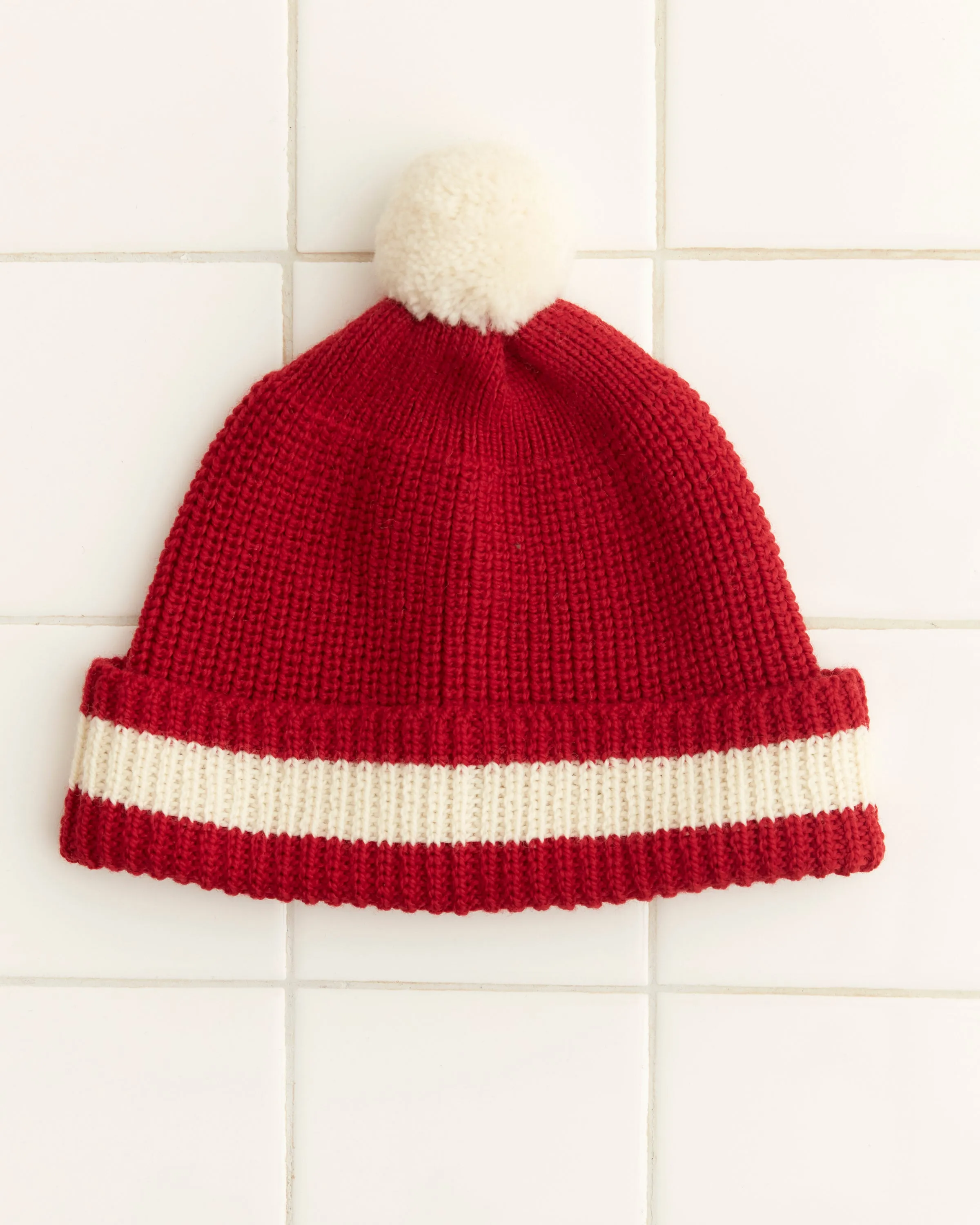 Pom Hat - Red