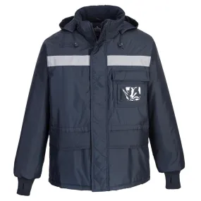 Portwest Navy Coldstore Jacket Size M