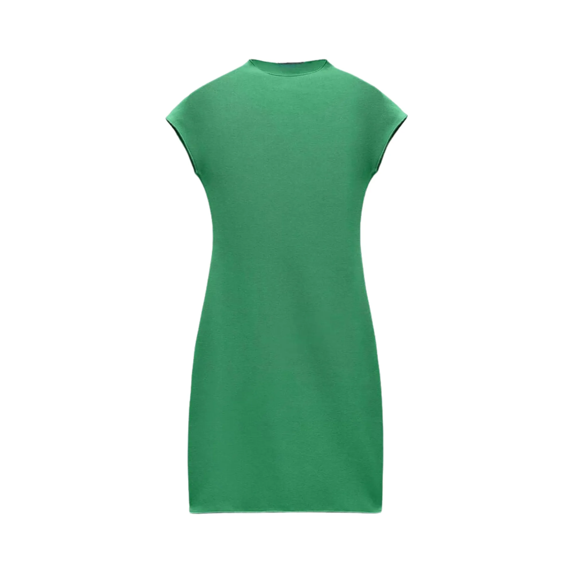 Pre Order:  Green Bodycon Mini Knitted Dress