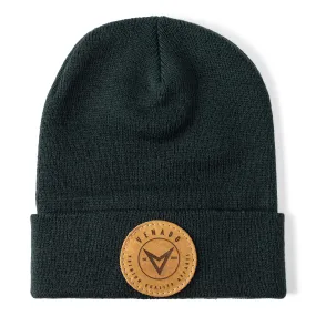 Premium V Logo Knit Beanie Hat