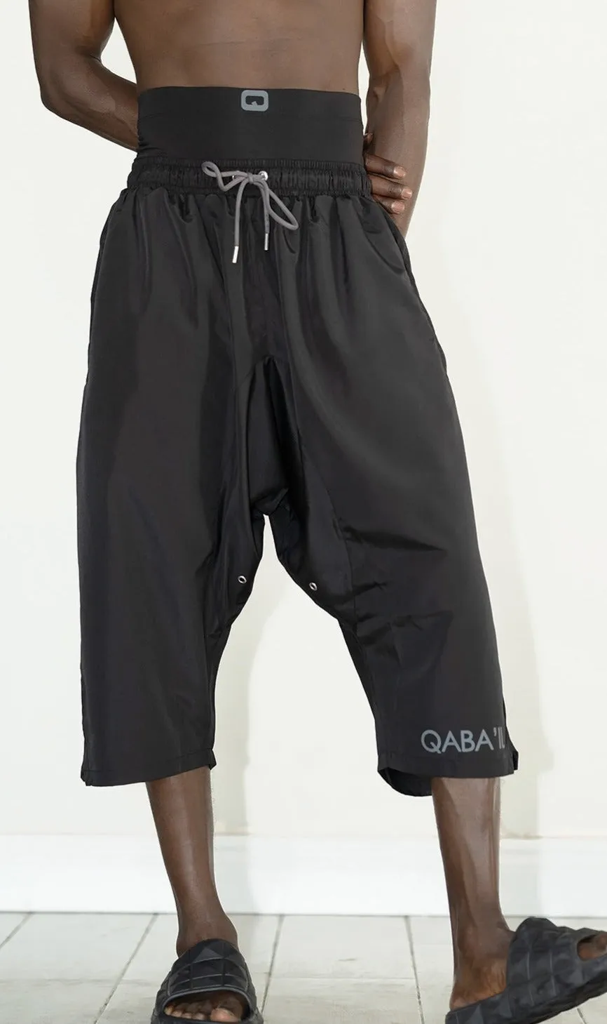 QL Halal Swim Shorts SB UNI in Black