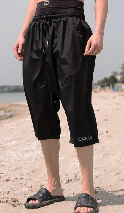 QL Halal Swim Shorts SB UNI in Black