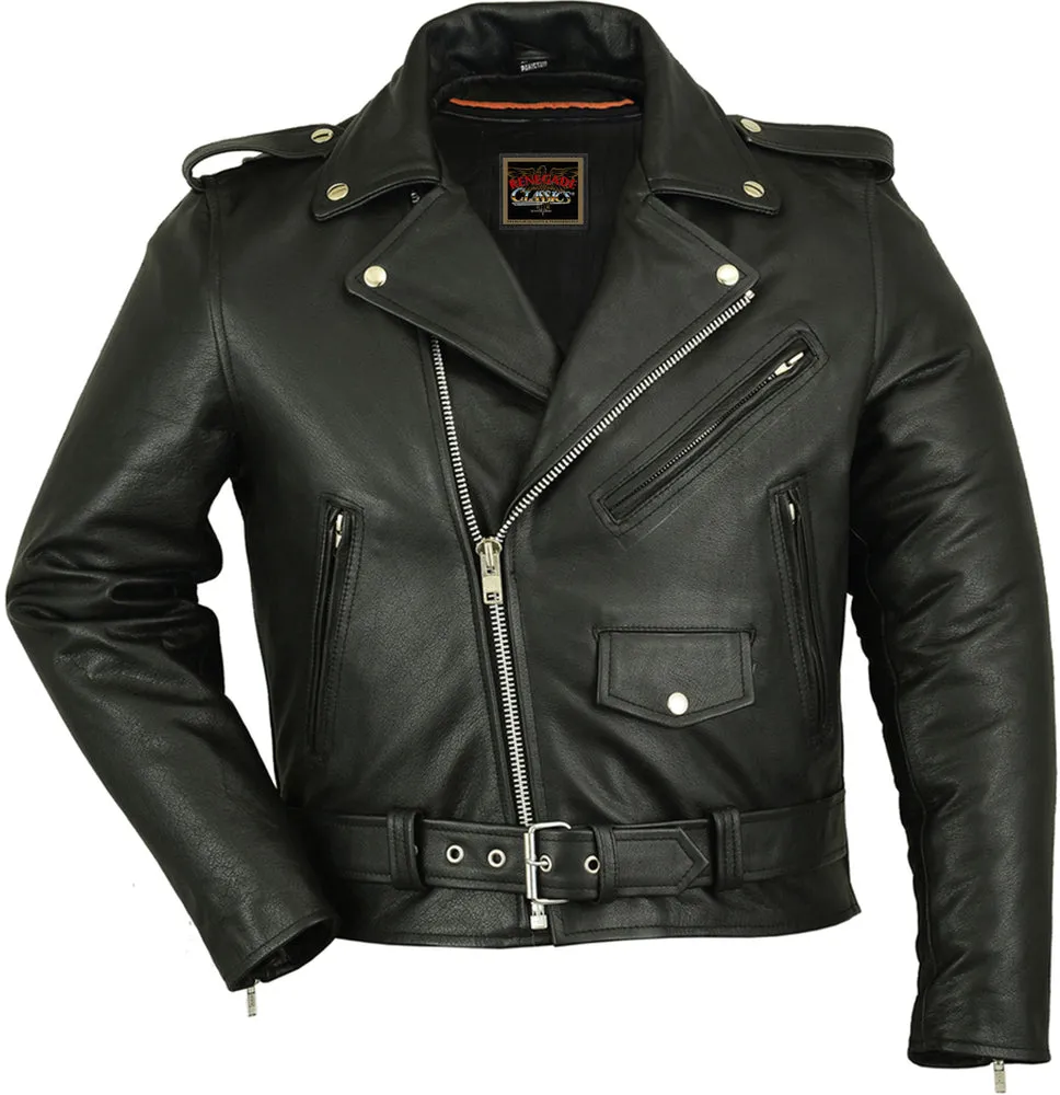 RC730 Men's Classic Plain Side Police Style Jacket