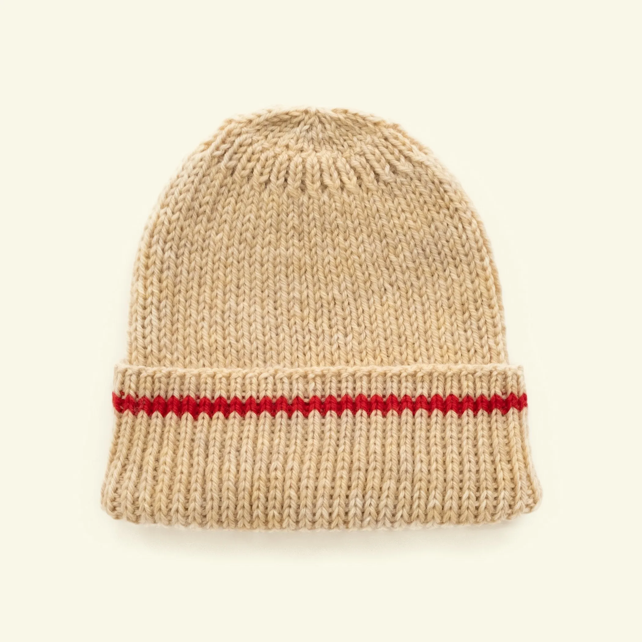 Red Line Wool Hat