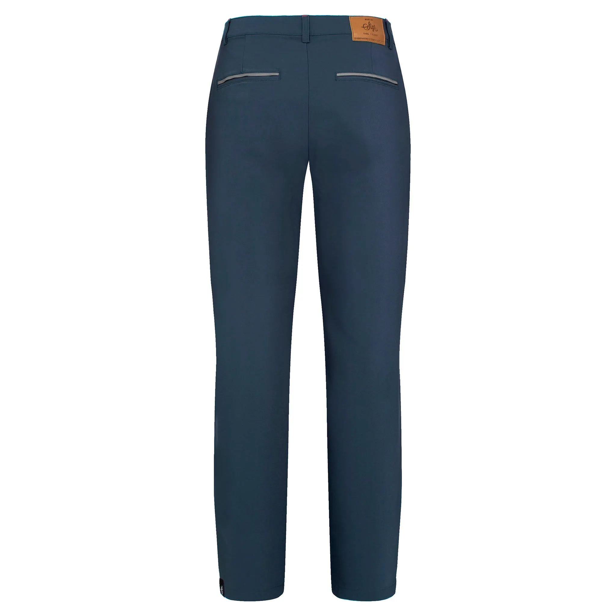 Riksväg 99 Women's Petrol Blue Cycling Chinos