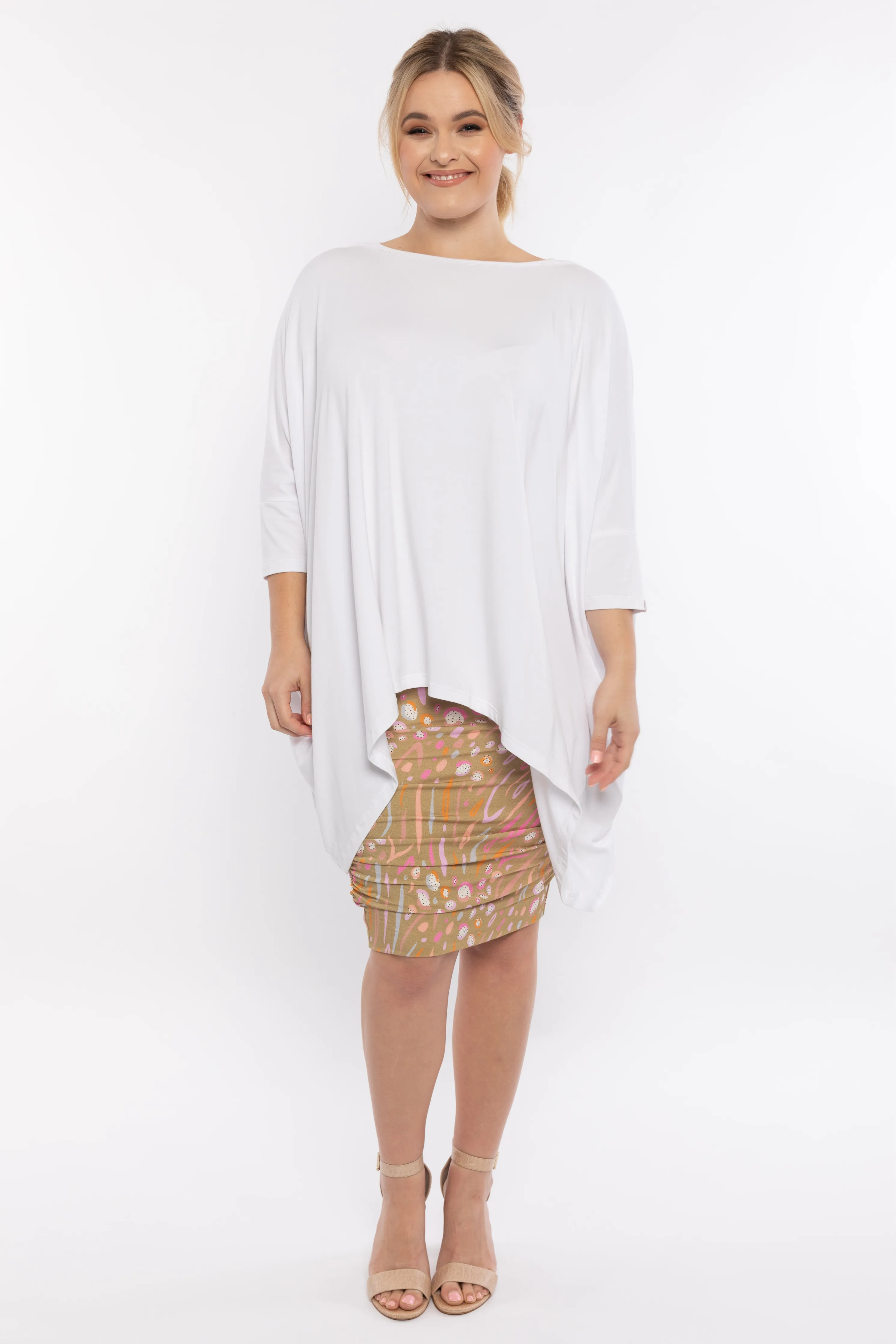 Ruche Skirt | Outback Dream | FINAL SALE