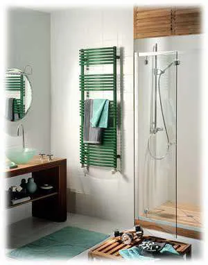 Runtal Solea STREG-3420 Plug in Mounted Towel Warmer - 19.7"w x 33.8"h