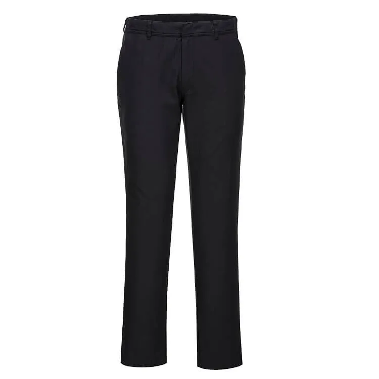 S232 Stretch Slim Fit Chinos Black