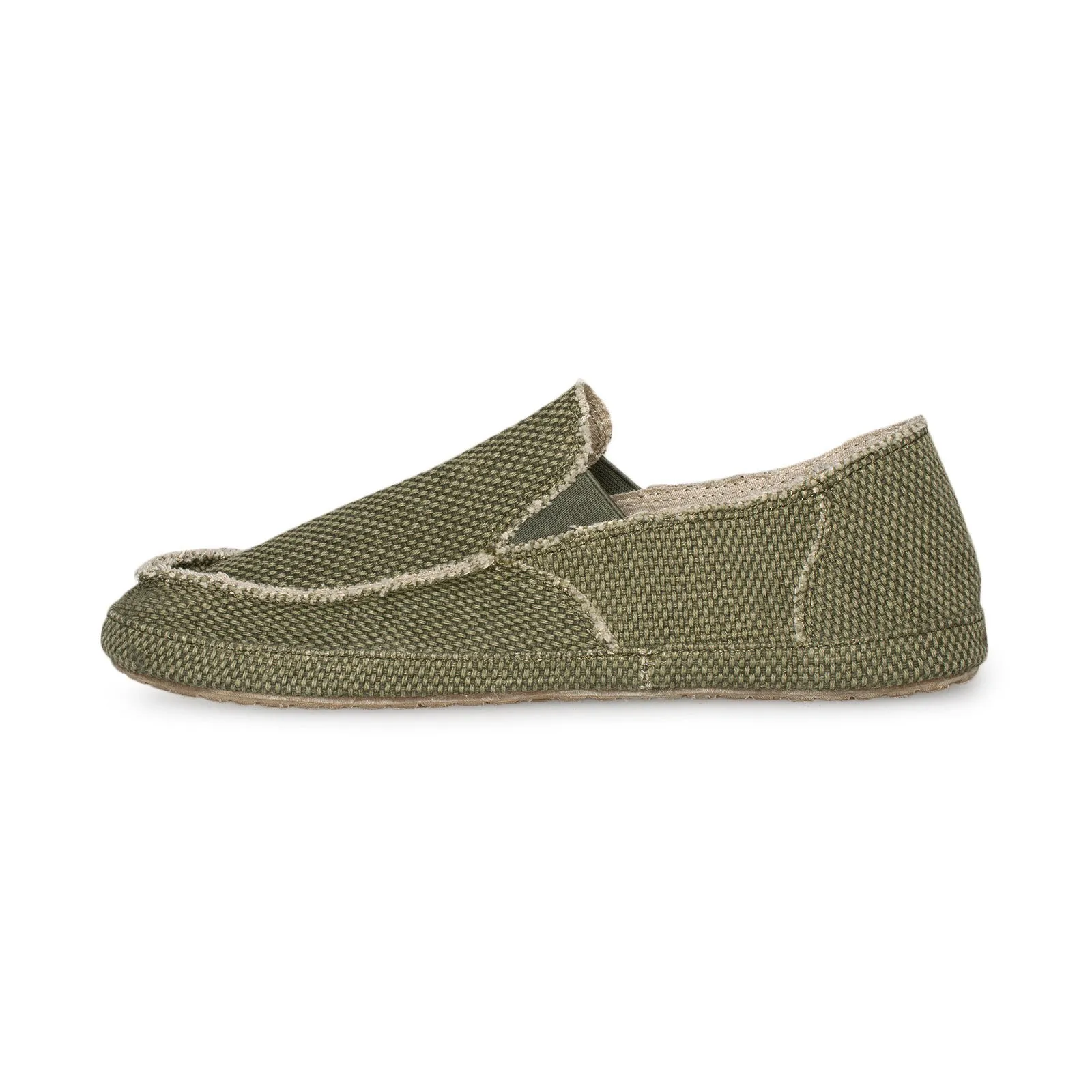 Sanuk Rounder Olive Green Shoes - Men's