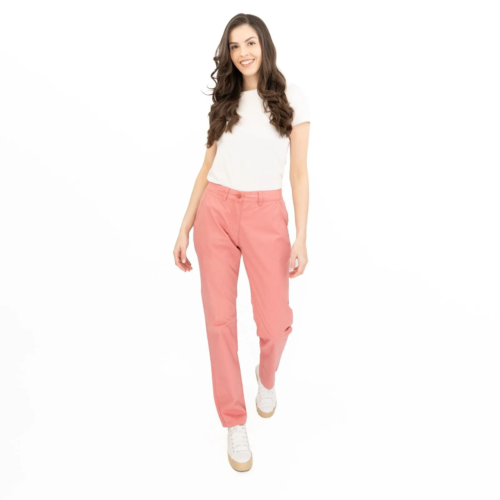 Seasalt Full Length Chino Trousers Pink