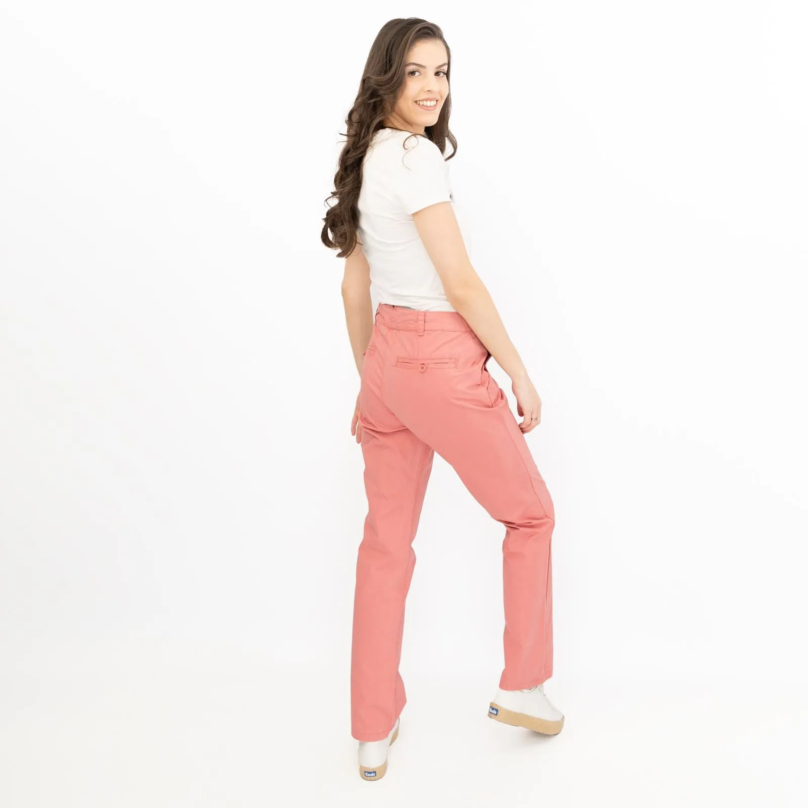 Seasalt Full Length Chino Trousers Pink