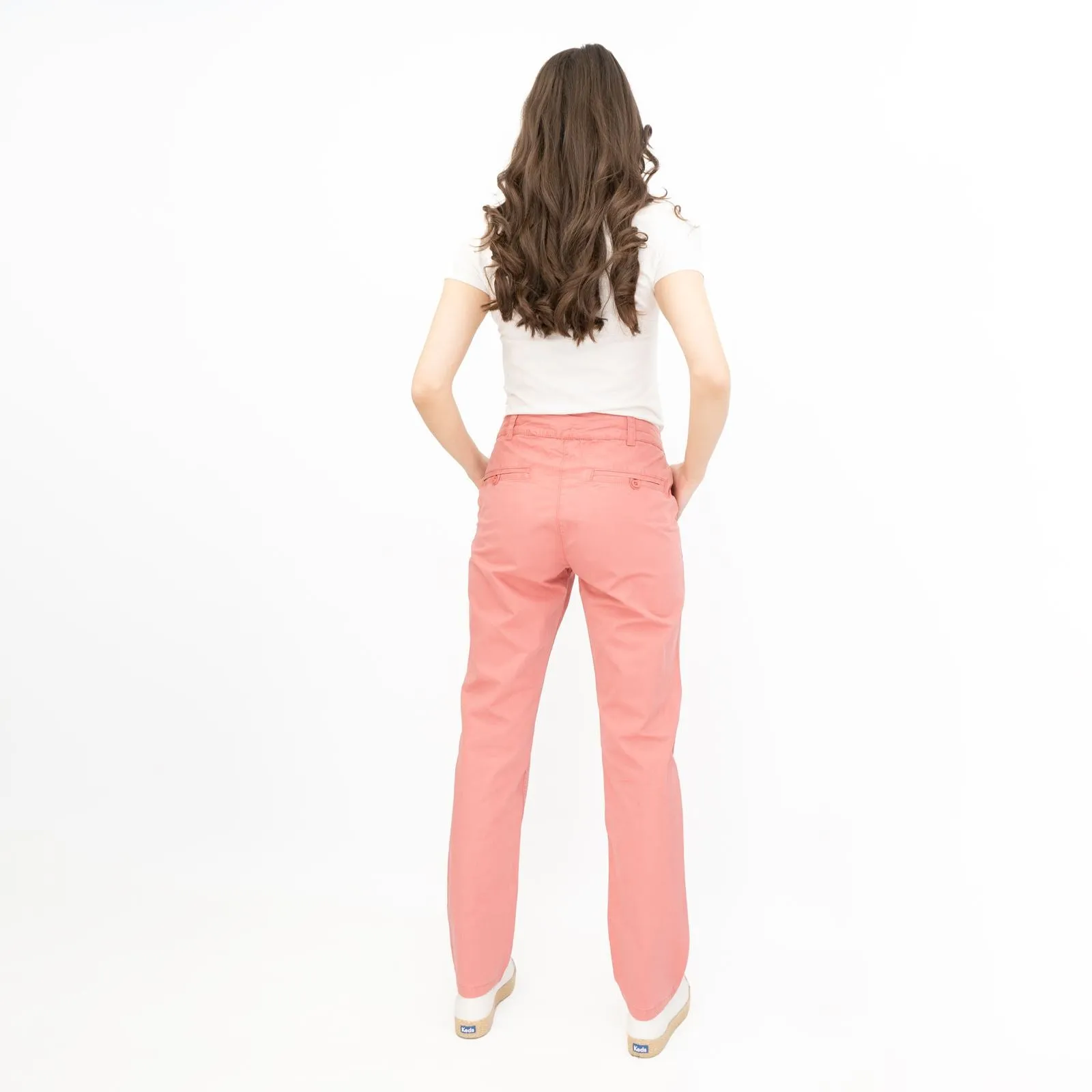 Seasalt Full Length Chino Trousers Pink