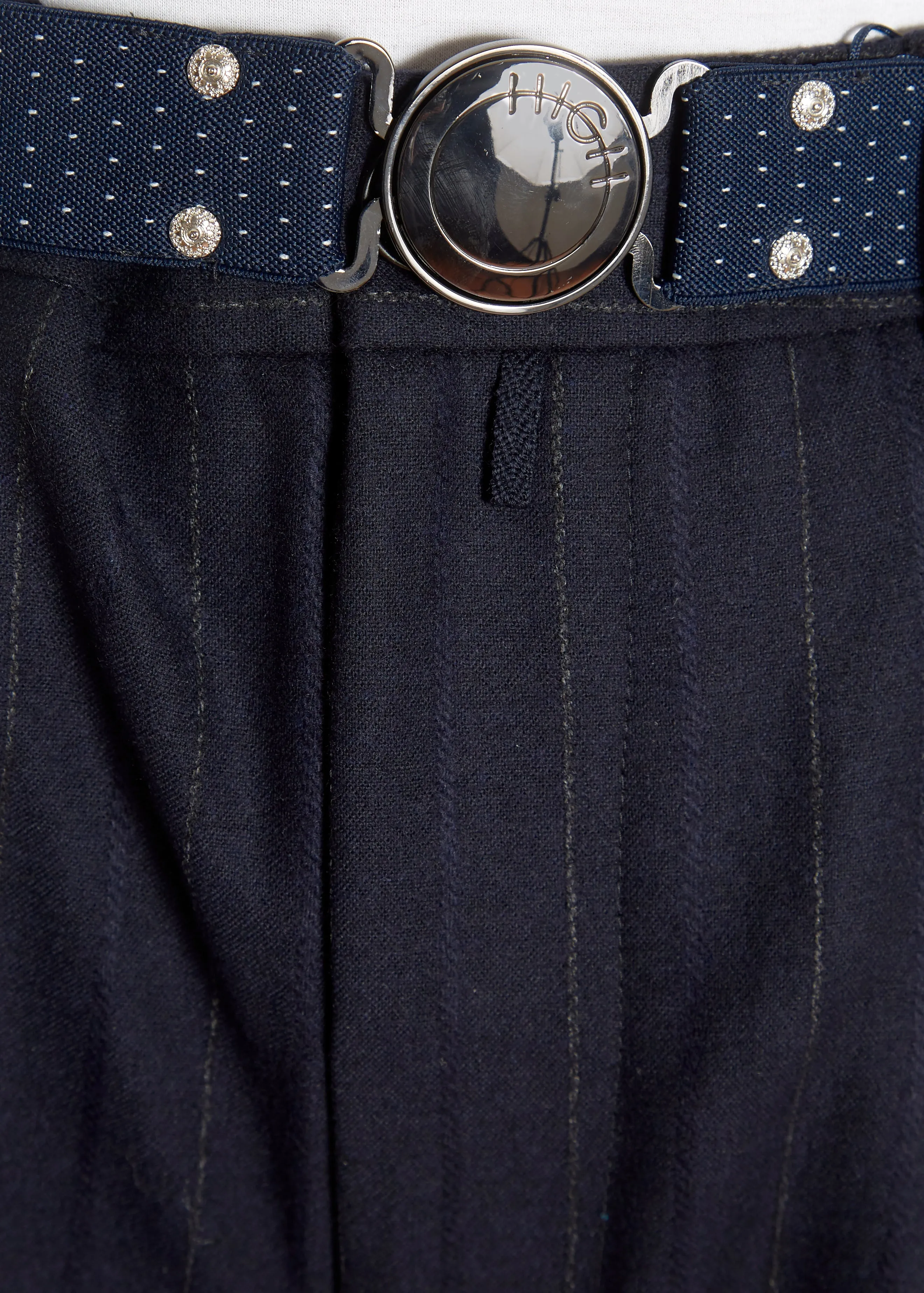 'Sneek' Navy Pinstripe Suit Pant