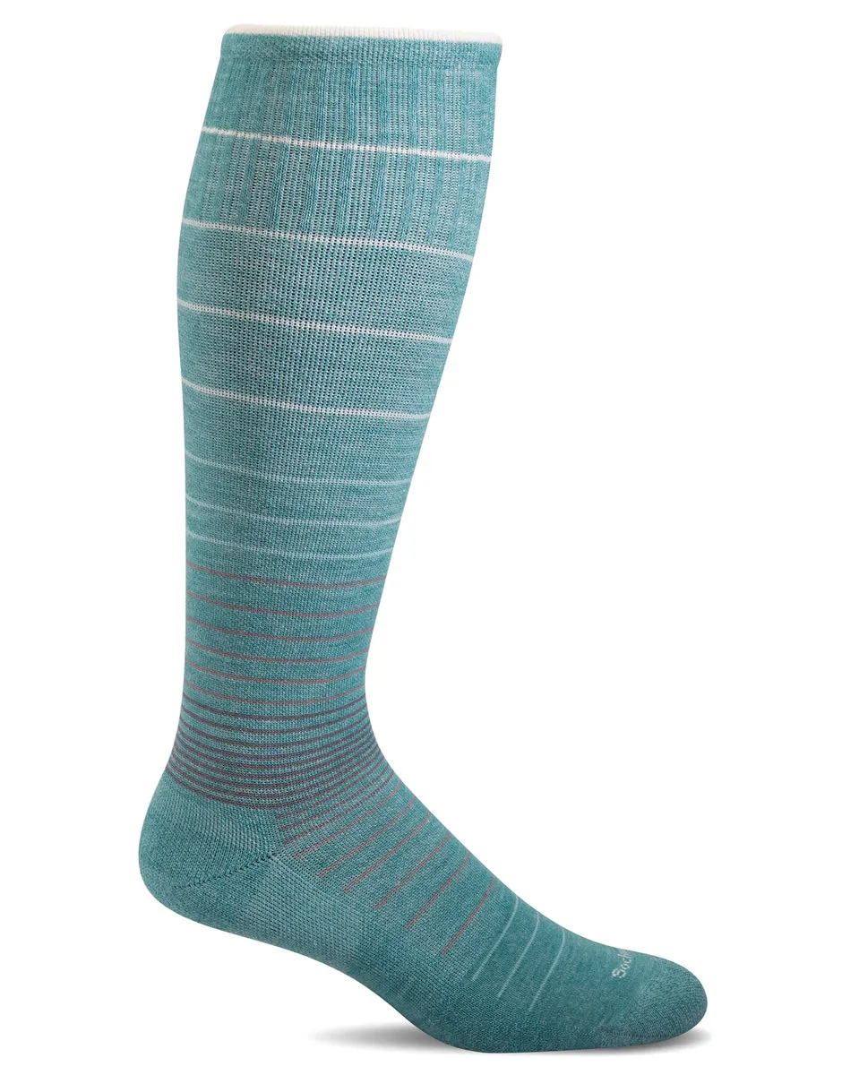 Sockwell Circulator Stripe Women's Knee Highs 15-20 mmHg | Clearance (Final Sale)