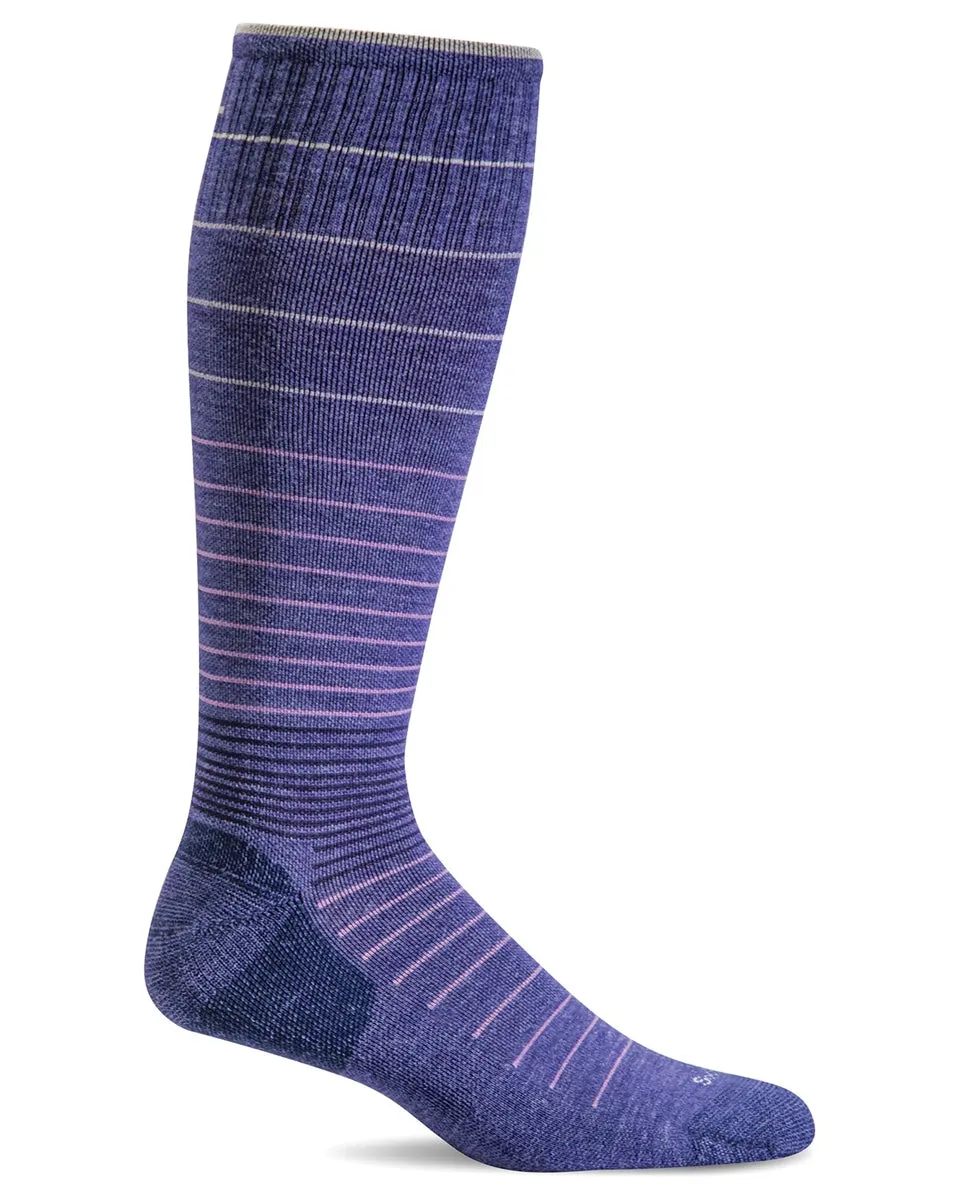 Sockwell Circulator Stripe Women's Knee Highs 15-20 mmHg | Clearance (Final Sale)