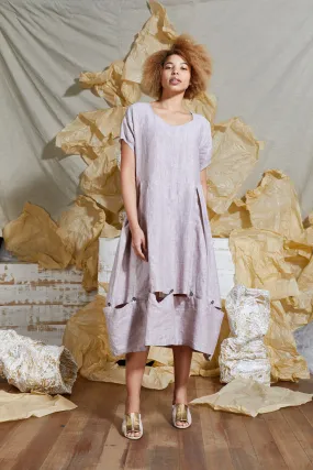 S/S 20 CERISE CONVERTIBLE DRESS - ROSE SAND