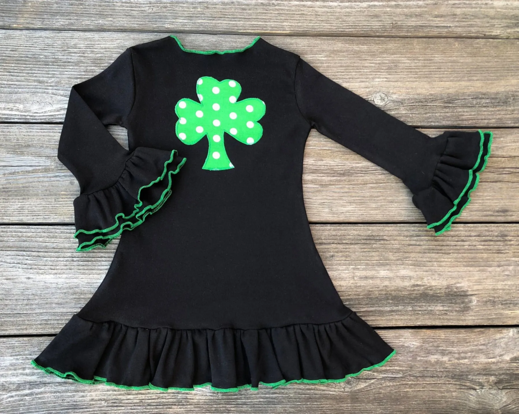 St. Patricks Day Shamrock Dress