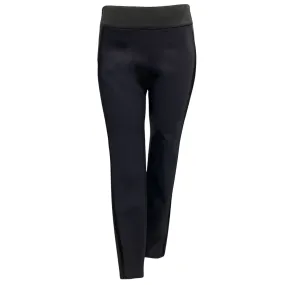 Stella McCartney Midnight Blue / Black 2011 Cotton Stretch Pants