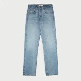 Straight 5 Pocket Denim (Light Wash)