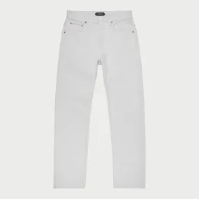 Straight Leg 5 Pocket Denim (White)