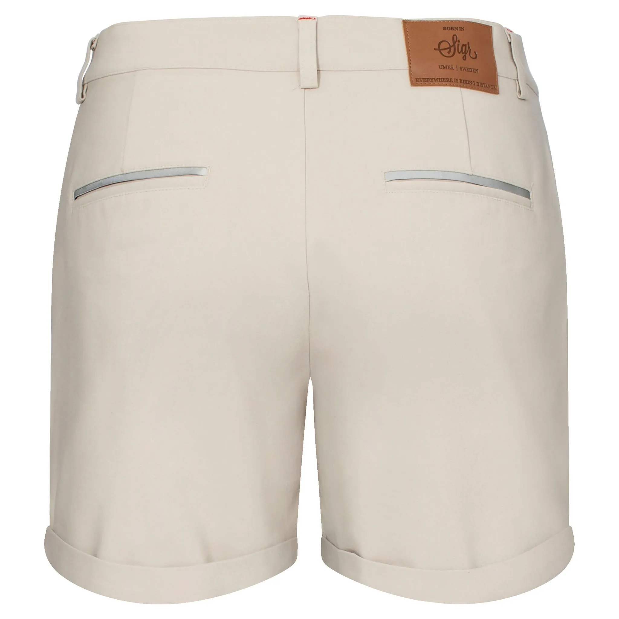 Strandvägen Women's Khaki Cycling Chino Shorts