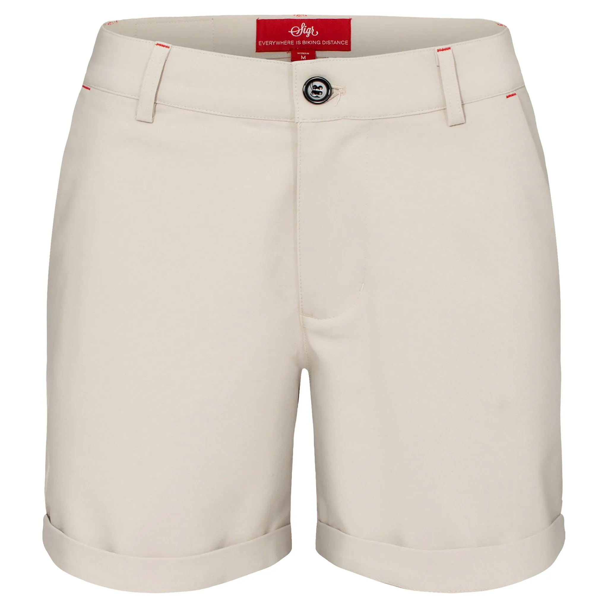 Strandvägen Women's Khaki Cycling Chino Shorts