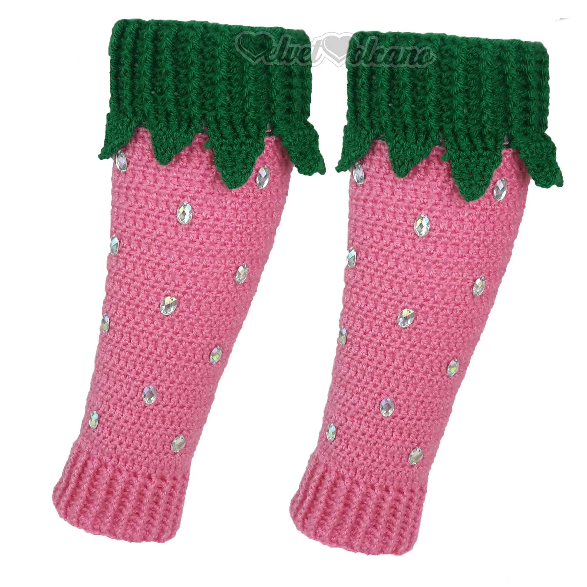 Strawberry Leg Warmers (Custom Colour)