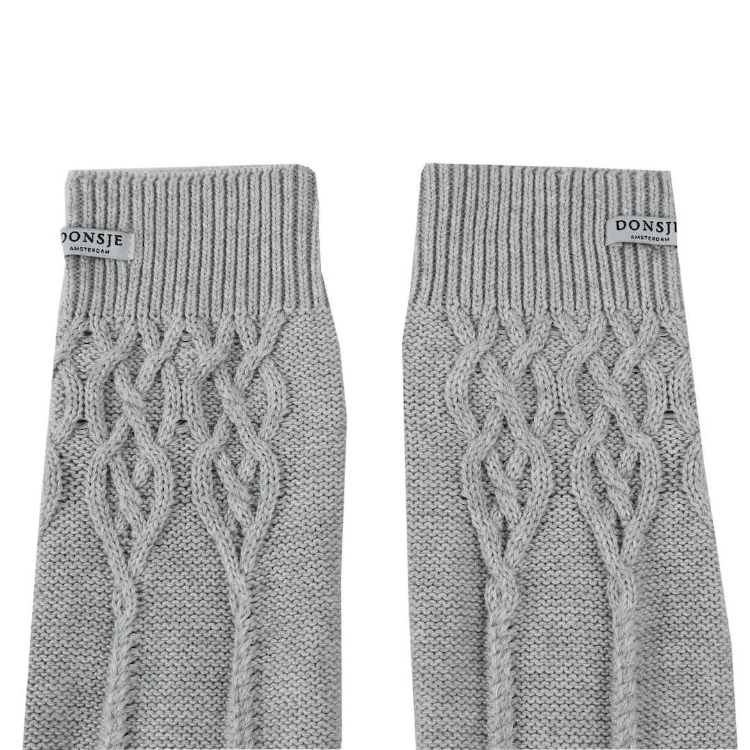 Stulpen "Suzi Leg Warmers Ash Grey", 3-4J