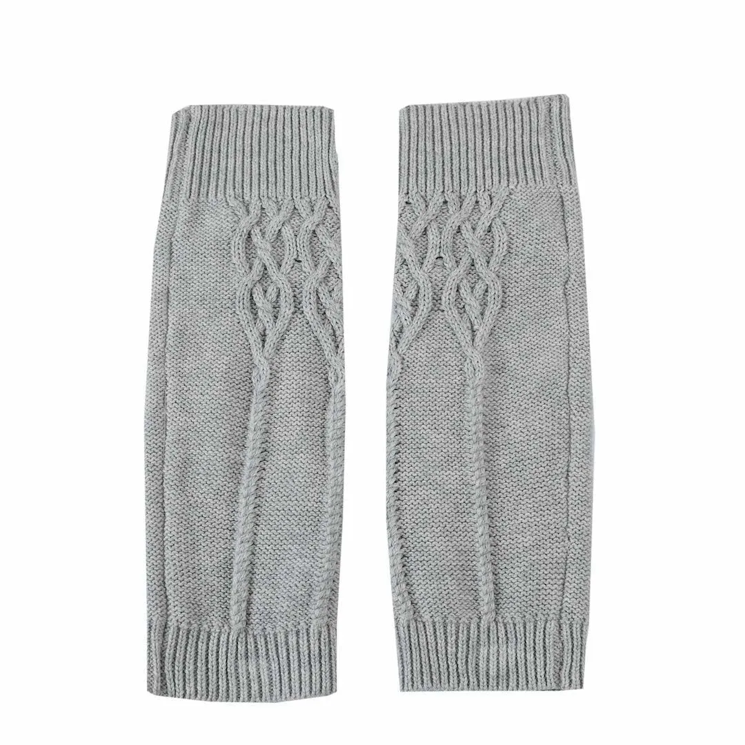 Stulpen "Suzi Leg Warmers Ash Grey", 3-4J