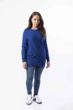 Thin Knit High Low Longline Jumper