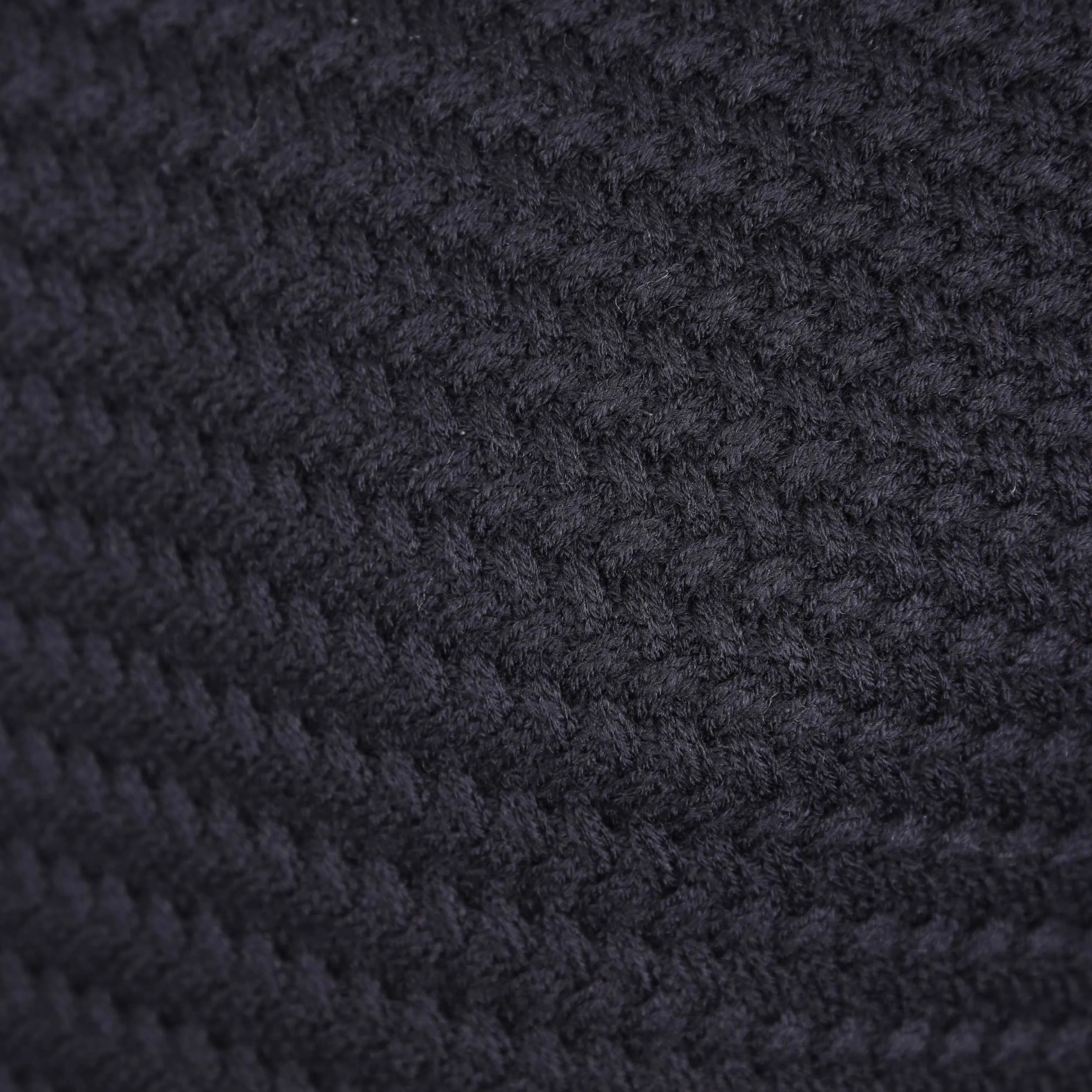 Thomas Maine Knitted Roll Neck in Navy