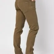 Toorallie Wool Denim Ando Jean Khaki