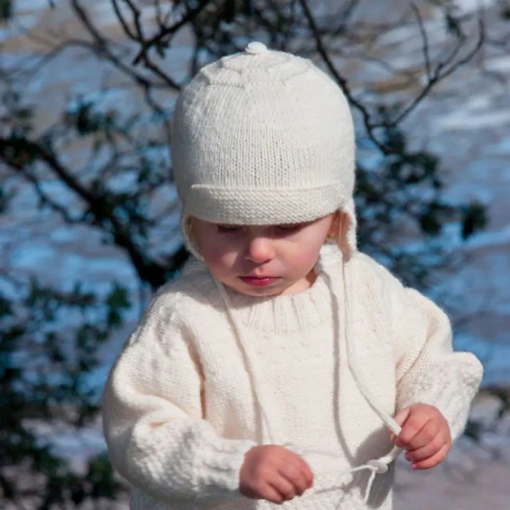 Trapper Hat Knitting Pattern - 8Ply (LF18)