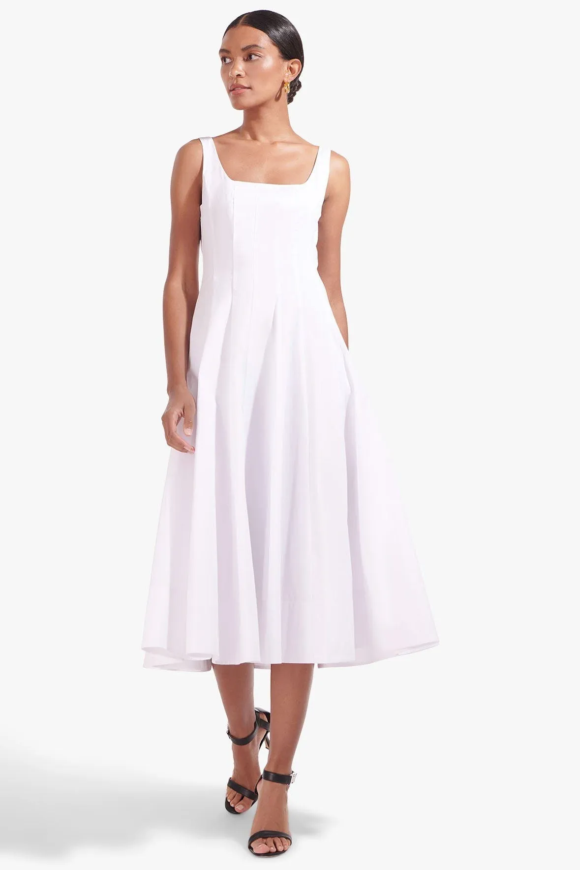 WELLS DRESS | WHITE