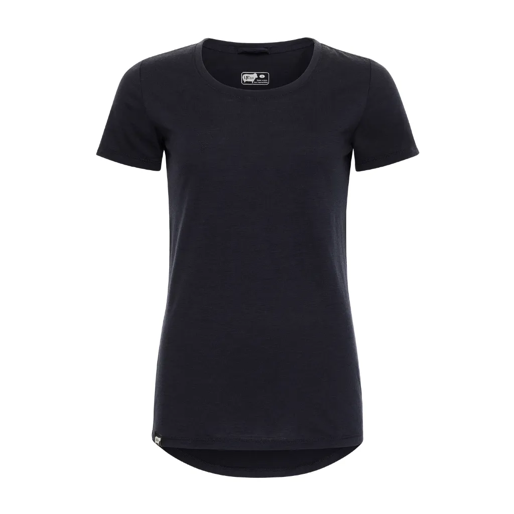 Women's 100% Merino Wool Short Sleeve Shirt