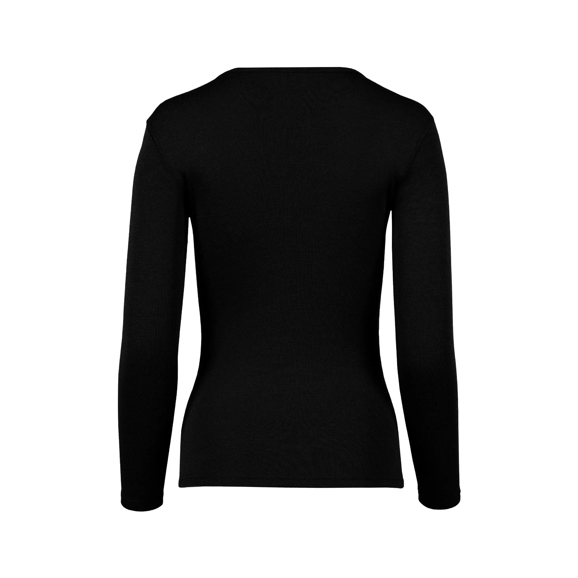 Women's 250 Thermal Long Sleeve Crew Black