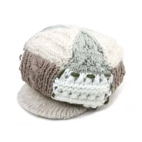 Women's Fashion Knitted Newsboy Cap