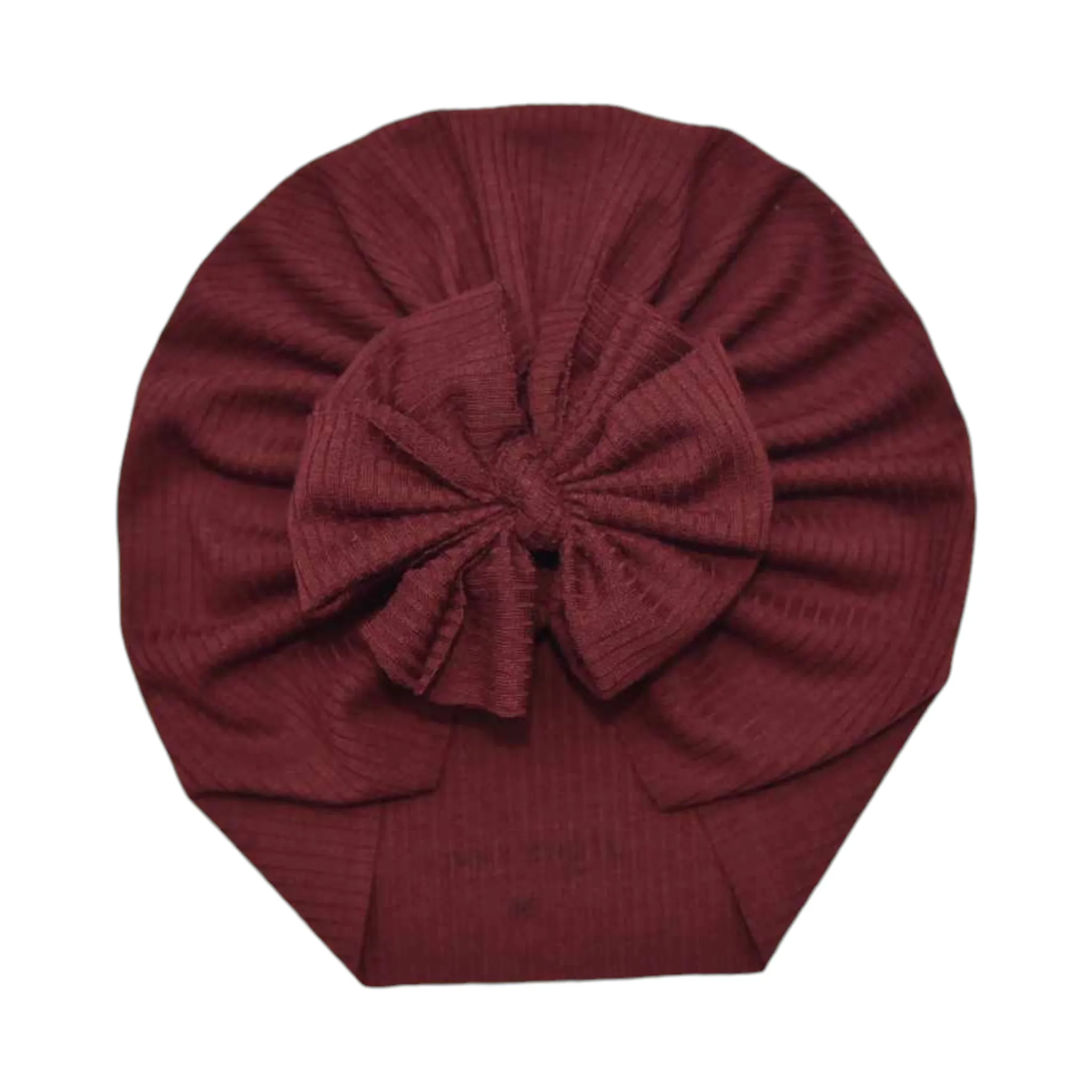 Wynni | Spiced Burgundy | Brushed Rib Headwrap