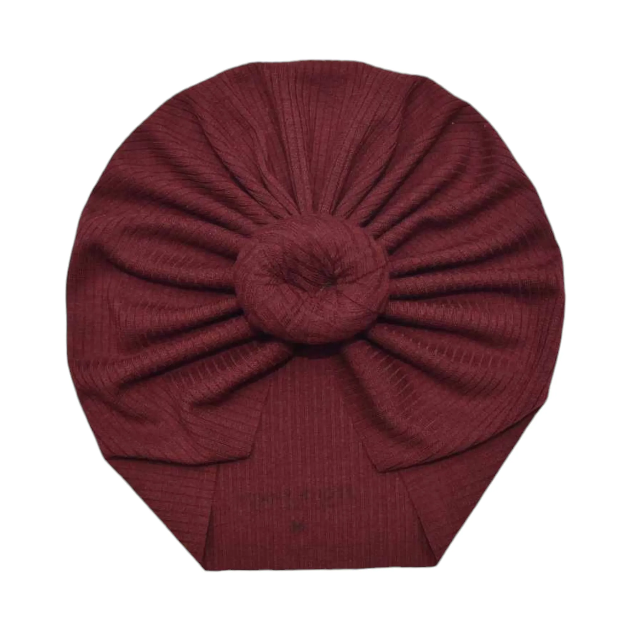 Wynni | Spiced Burgundy | Brushed Rib Headwrap