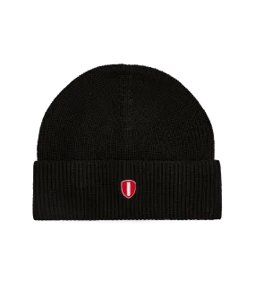 YAS KNIT HAT</p>Pitch Black