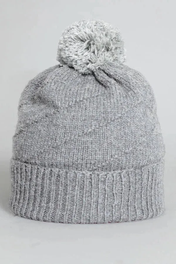 Youth Pom Pom Beanie