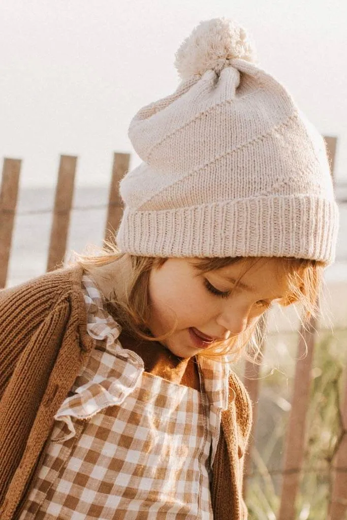 Youth Pom Pom Beanie