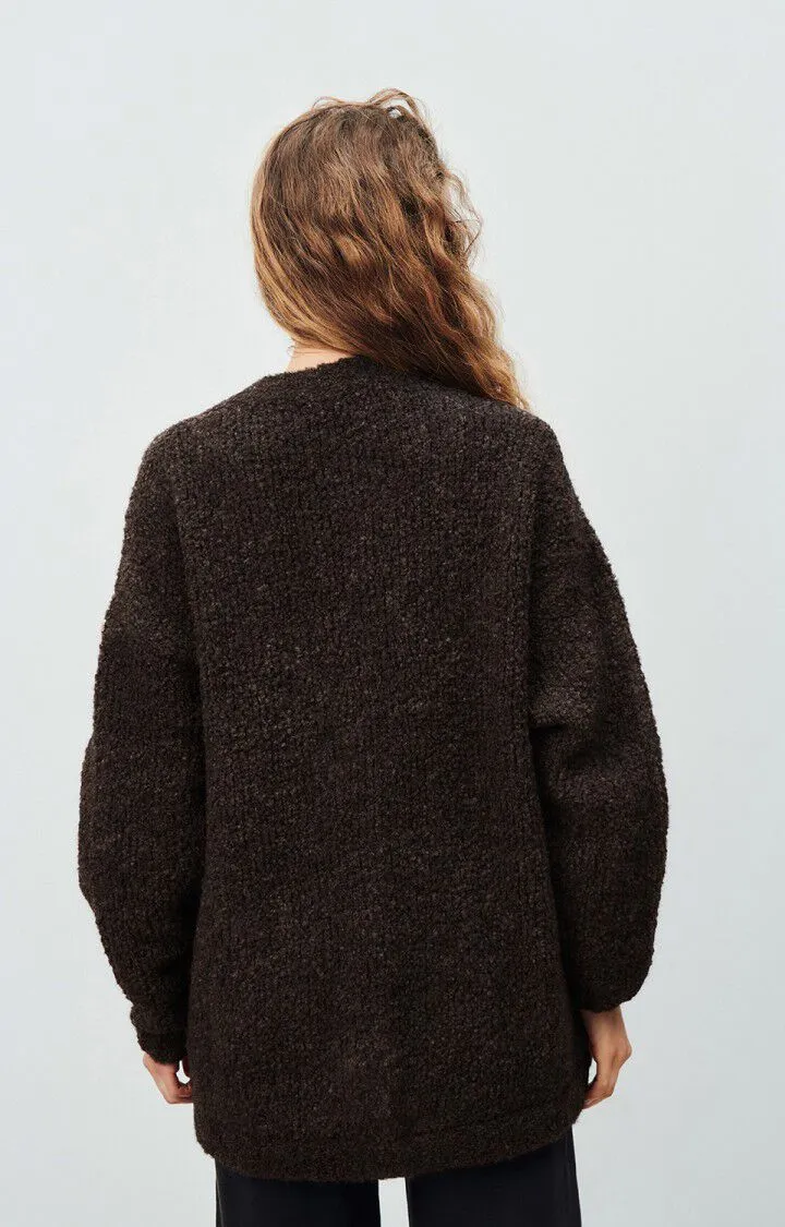 Zolly Cardigan in Charcoal Melange